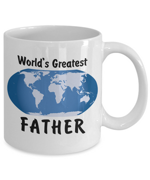 World's Greatest Father - 11oz Mug - Unique Gifts Store