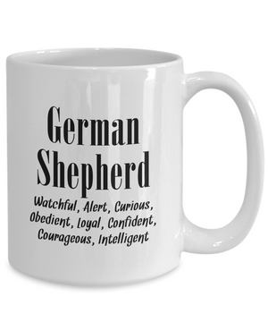 The German Shepherd - 15oz Mug