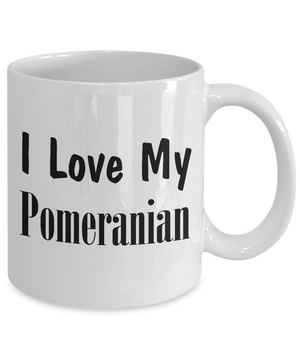 Love My Pomeranian - 11oz Mug - Unique Gifts Store