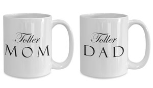 Toller Mom & Dad - Set Of 2 15oz Mugs
