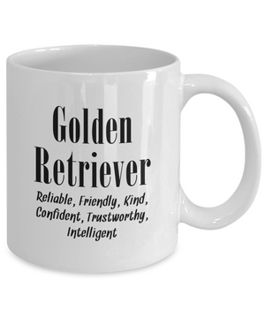 The Golden Retriever - 11oz Mug - Unique Gifts Store