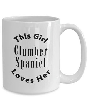 Clumber Spaniel v2c - 15oz Mug