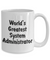 World's Greatest System Administrator - 15oz Mug