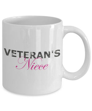 Veteran's Niece - 11oz Mug - Unique Gifts Store