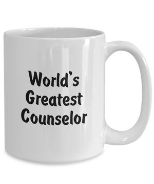 World's Greatest Counselor - 15oz Mug