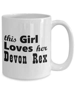 Devon Rex - 15oz Mug