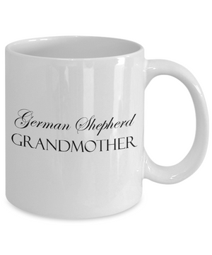 German Shepherd Grandmother - 11oz Mug - Unique Gifts Store