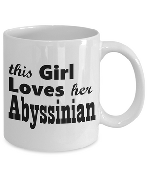 Abyssinian - 11oz Mug - Unique Gifts Store