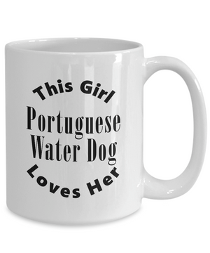 Portuguese Water Dog v2c - 15oz Mug
