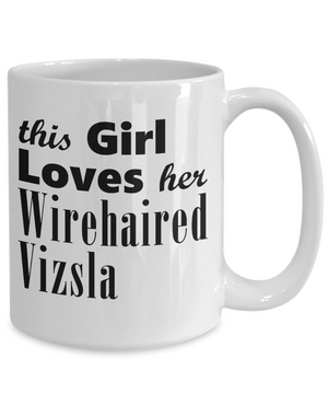 Wirehaired Vizsla - 15oz Mug