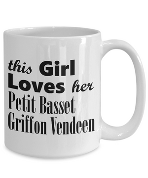 Petit Basset Griffon Vendeen - 15oz Mug