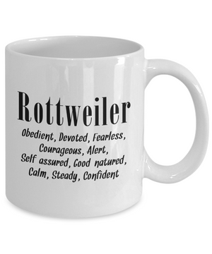 The Rottweiler - 11oz Mug - Unique Gifts Store