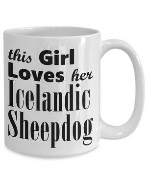 Icelandic Sheepdog - 15oz Mug