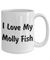 Love My Molly Fish - 15oz Mug