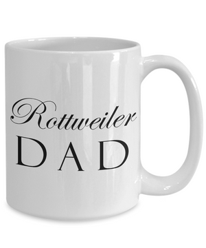 Rottweiler Dad - 15oz Mug