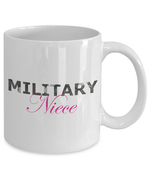 Military Niece - 11oz Mug - Unique Gifts Store