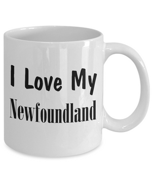 Love My Newfoundland - 11oz Mug - Unique Gifts Store