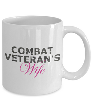 Combat Veteran's Wife - 11oz Mug - Unique Gifts Store