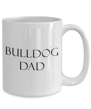Bulldog Dad v2 - 15oz Mug