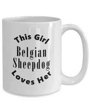 Belgian Sheepdog v2c - 15oz Mug