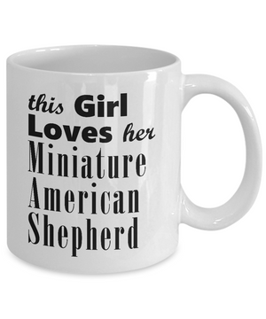 Miniature American Shepherd - 11oz Mug - Unique Gifts Store