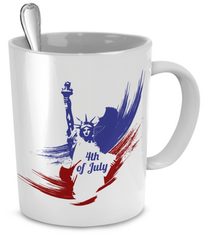 4th of July - 11oz Mug - Unique Gifts Store