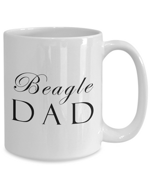 Beagle Dad - 15oz Mug - Unique Gifts Store