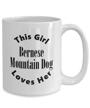Bernese Mountain Dog v2c - 15oz Mug