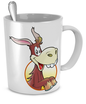 Happy Donkey - 11oz Mug - Unique Gifts Store