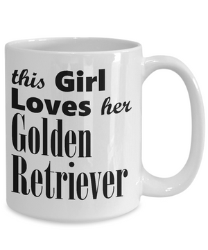 Golden Retriever - 15oz Mug - Unique Gifts Store