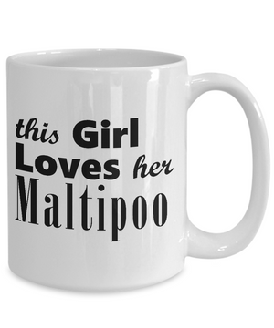 Maltipoo - 15oz Mug - Unique Gifts Store