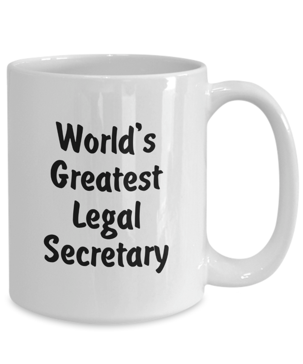 World's Greatest Legal Secretary - 15oz Mug