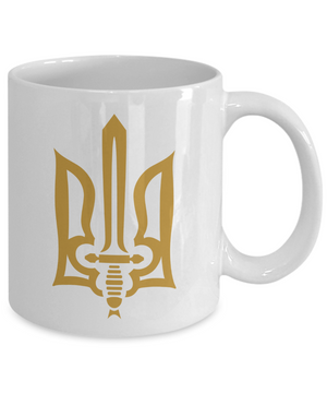 Stylized Tryzub - 11oz Mug