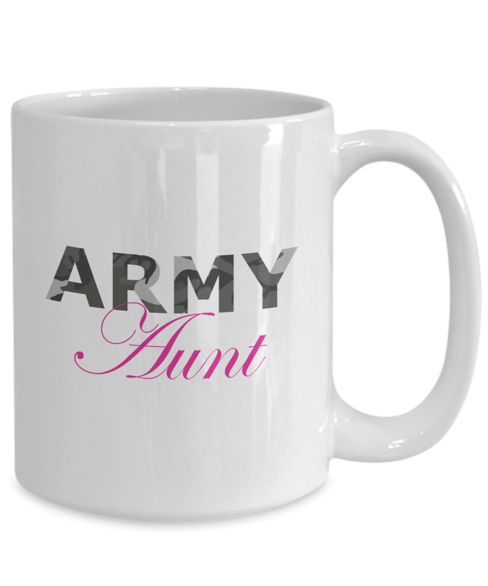 Army Aunt - 15oz Mug