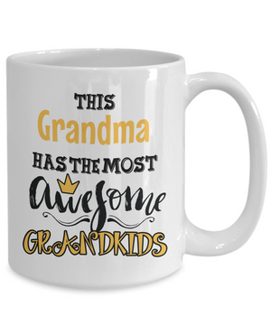 Awesome Grandkids v2 - 15oz Mug