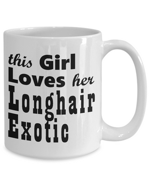 Longhair Exotic - 15oz Mug