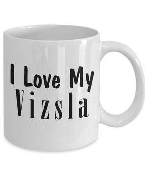 Love My Vizsla - 11oz Mug - Unique Gifts Store