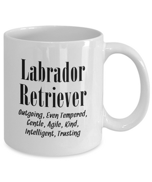 The Labrador Retriever - 11oz Mug - Unique Gifts Store