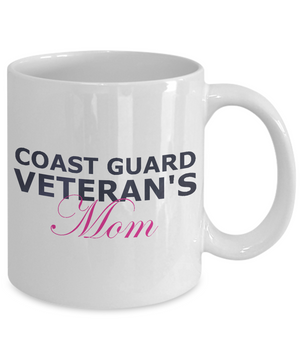 Coast Guard Veteran's Mom - 11oz Mug - Unique Gifts Store