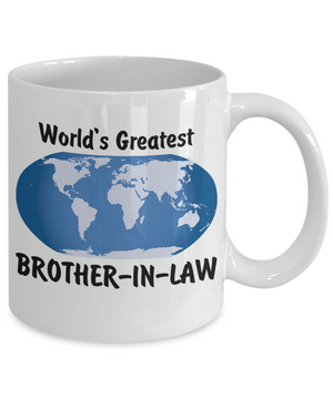 World's Greatest Brother-in-law - 11oz Mug - Unique Gifts Store