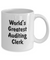World's Greatest Auditing Clerk v2 - 11oz Mug