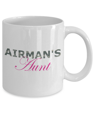 Airman's Aunt - 11oz Mug - Unique Gifts Store