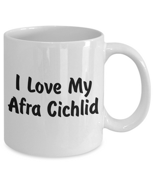 Love My Afra Cichlid - 11oz Mug