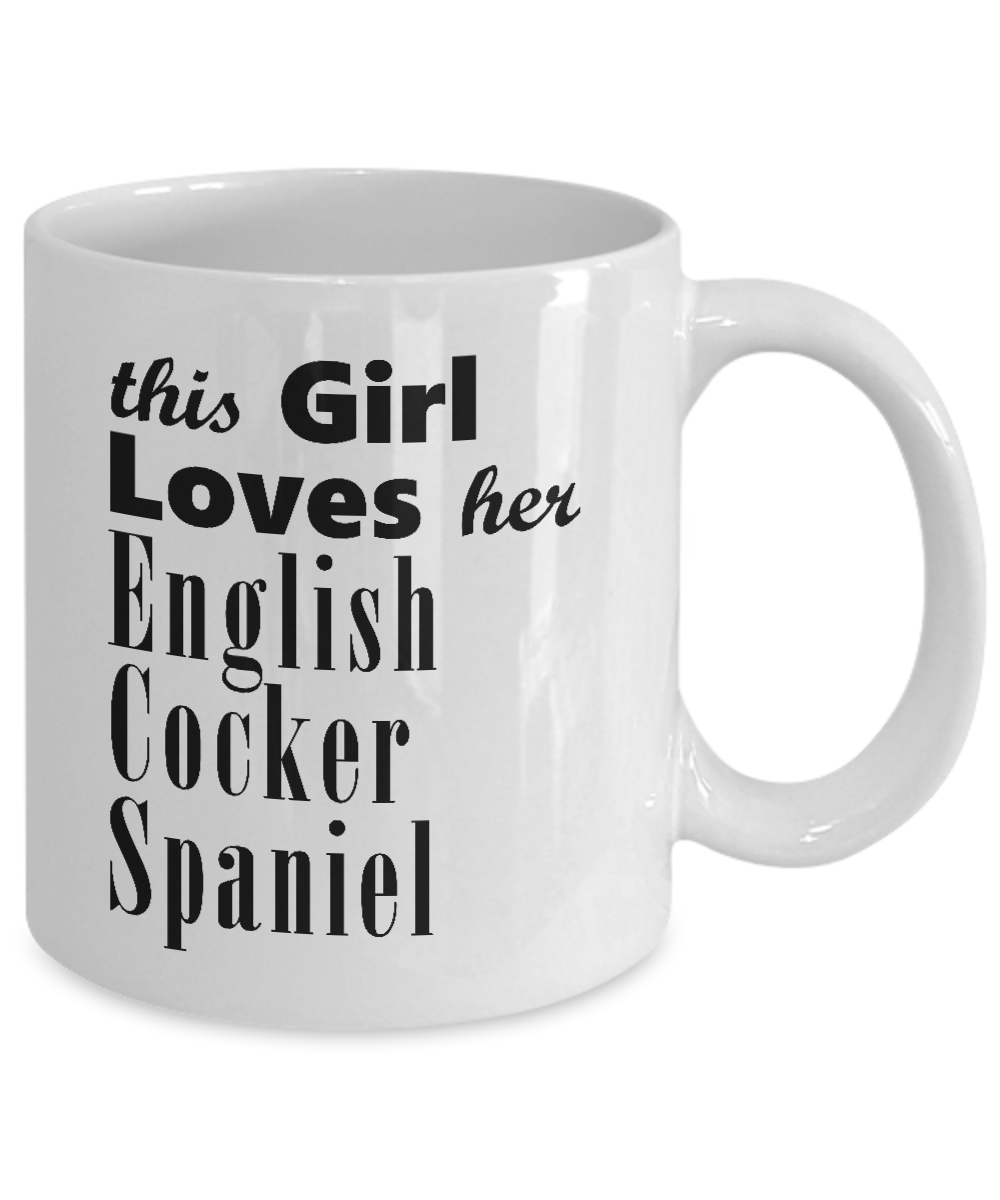 English Cocker Spaniel - 11oz Mug - Unique Gifts Store