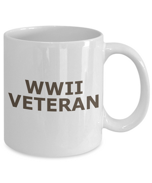 WWII Veteran - 11oz Mug - Unique Gifts Store
