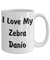 Love My Zebra Danio - 15oz Mug