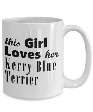 Kerry Blue Terrier - 15oz Mug