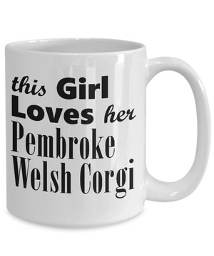 Pembroke Welsh Corgi - 15oz Mug