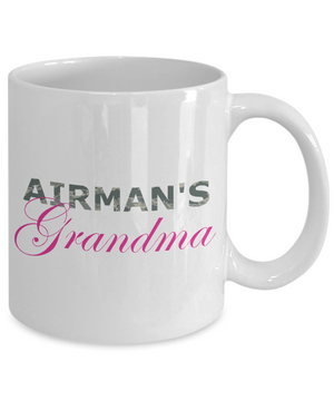 Airman's Grandma - 11oz Mug - Unique Gifts Store