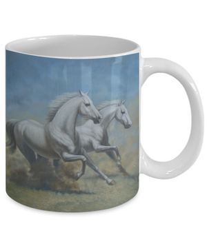 Running Horses - 11oz Mug - Unique Gifts Store